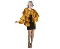 Jacket for adult Tinsel, gold, one size